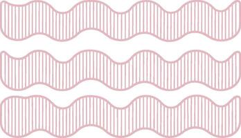 a pink and white striped pattern vector