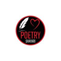 Poetry Logo Design Template vector