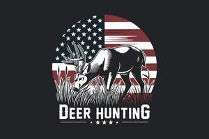 AI generated Vector hunting t-shirt design, Custom shirt design for hunting lover.