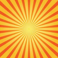 Abstract sunburst  design template vector