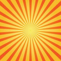 Abstract sunburst  design template vector