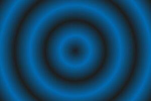 abstract blue background with concentric circles, 3d render vector