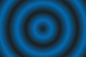 abstract blue background with concentric circles, 3d render vector