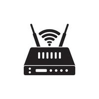 Router or internet modem icon vector illustration design