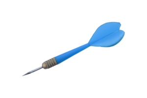 Dart isolated on transparent background, PNG File