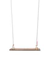 vecchio legna swing impiccato isolato su trasparente sfondo, png file