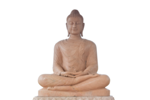 Buddha isolated on transparent background. PNG File