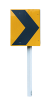 Traffic sign isolated on transparent background png