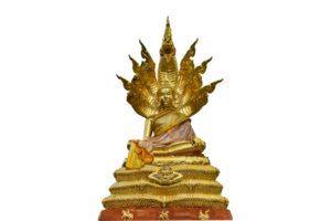 Buddha isolated on transparent background. PNG File