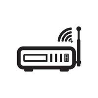 Router or internet modem icon vector illustration design