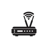 Router or internet modem icon vector illustration design