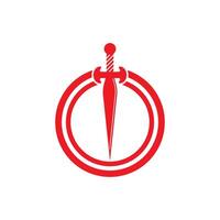 Set of swords logo template vector icon illustration design