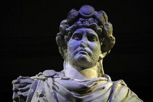 ISTANBUL, TURKEY - JANUARY 7 2024 - Istanbul Archaeological Museum Emperor Hadrian photo