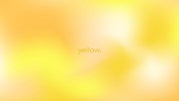 Abstract blurred gradient background in yellow colors. For covers, wallpapers, branding, social media, business cards and more vector