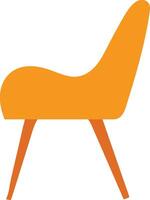 chair flat style isolated on background vector