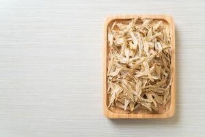 dried small crispy fish photo