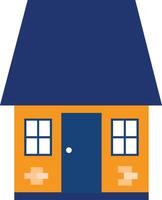 House flat style isolate on background vector