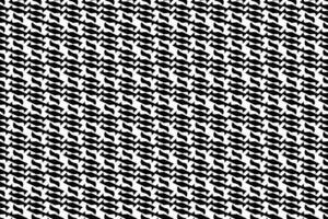 Abstract seamless mosaic pattern with repeating elements. Black and white monochrome textured pattern with geometric elements vector