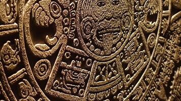 Mayan Stone Calendar video