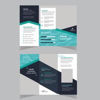 Tri fold Brochure Mock up Background abstract business Leaflet Flyer vector design presentation layout a4 size