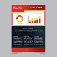 Brochure design, cover modern layout, annual report, poster, flyer in A4 vector