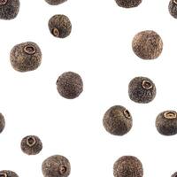 Allspice seamless pattern photo