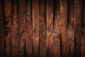 Dark wood planks background photo