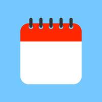Calendar icon. Month, week, day. Important date. Schedule done. Event day. Deadline time. Vector illustration.