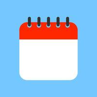 Calendar icon. Month, week, day. Important date. Schedule done. Event day. Deadline time. Vector illustration.