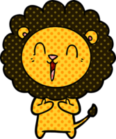 laughing lion cartoon png