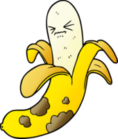 cartoon rotten banana png