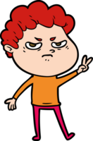 cartoon angry man png