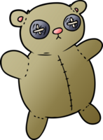 old teddy bear cartoon png