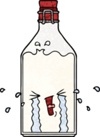 Cartoon alte Flasche png