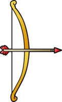 cartoon bow and arrow png