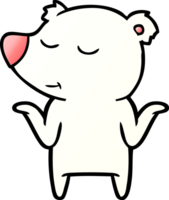 polar bear cartoon png