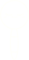 desenho de giz de lupa png