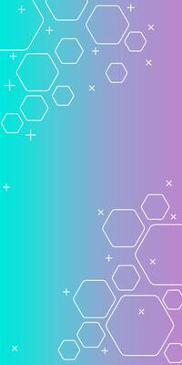 gradient round hexagon shape abstract geometric dynamic for business finance and technology gradient background