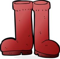 botas de goma de dibujos animados png