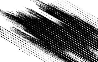 Abstract Grunge Texture with Halftone Background vector