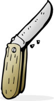 cartoon folding knife png