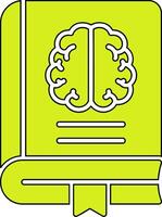 neurología libro vector icono