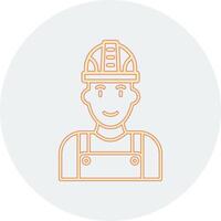 Factory Worker Vector Icon