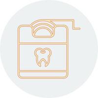 Dental Floss Vector Icon