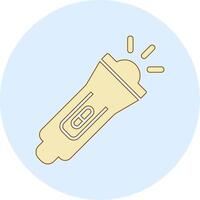 Flashlight Vector Icon