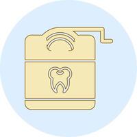 Dental Floss Vector Icon