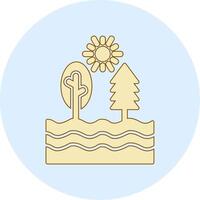 River Vector Icon