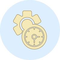 Work Time Vector Icon