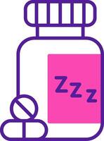 Sleeping Pills Vector Icon