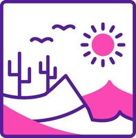 Desert Vector Icon